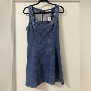NWT- Abercrombie & Fitch Blue Denim Dress